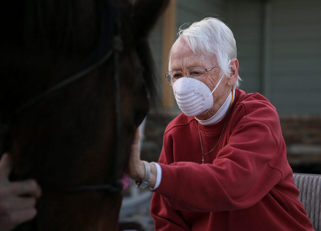 Photos: Visiting animals spark joy for assisted living residents