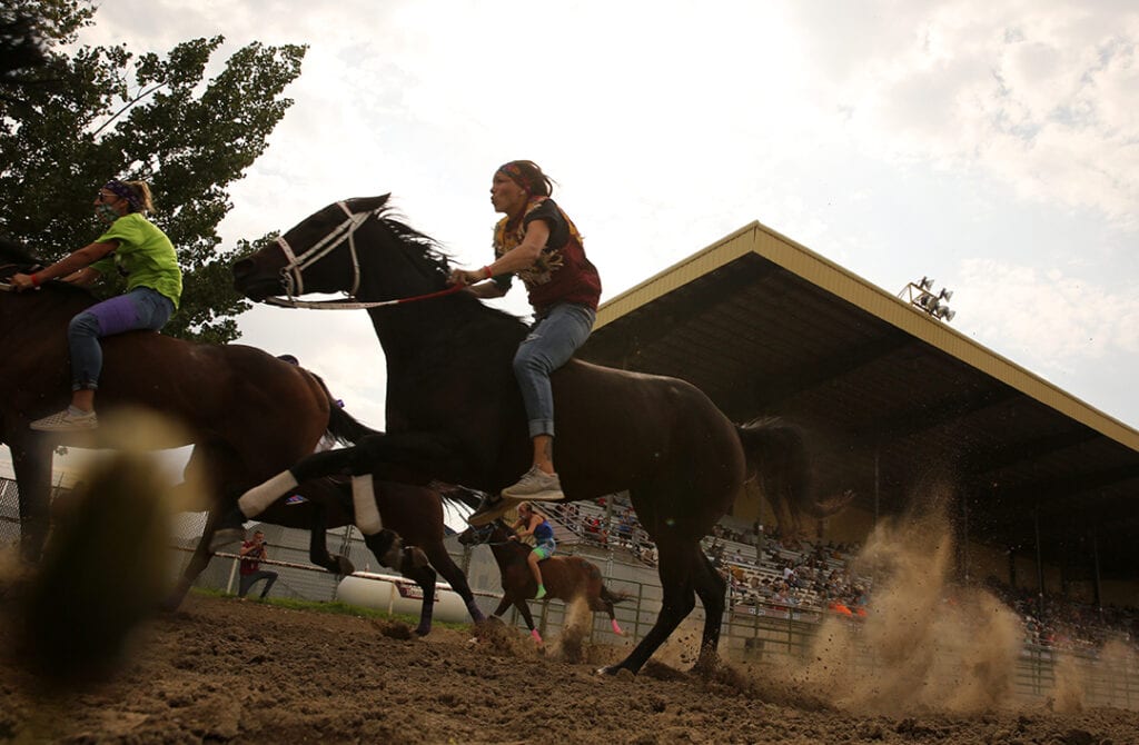 PHOTOS: Indian Relay Races thrills crowds at Fairgrounds in Casper ...