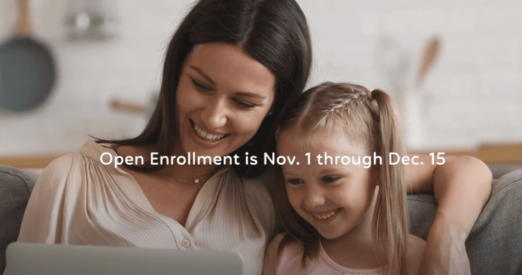 Open Enrollment is Nov. 1 through Dec. 15