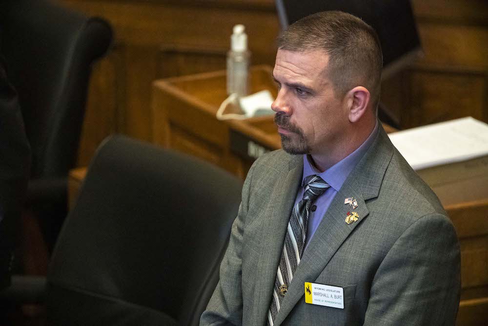 New Wyoming Libertarian lawmakers tattoo has ties to farright  antigovernment movement  Casper WY Oil City News