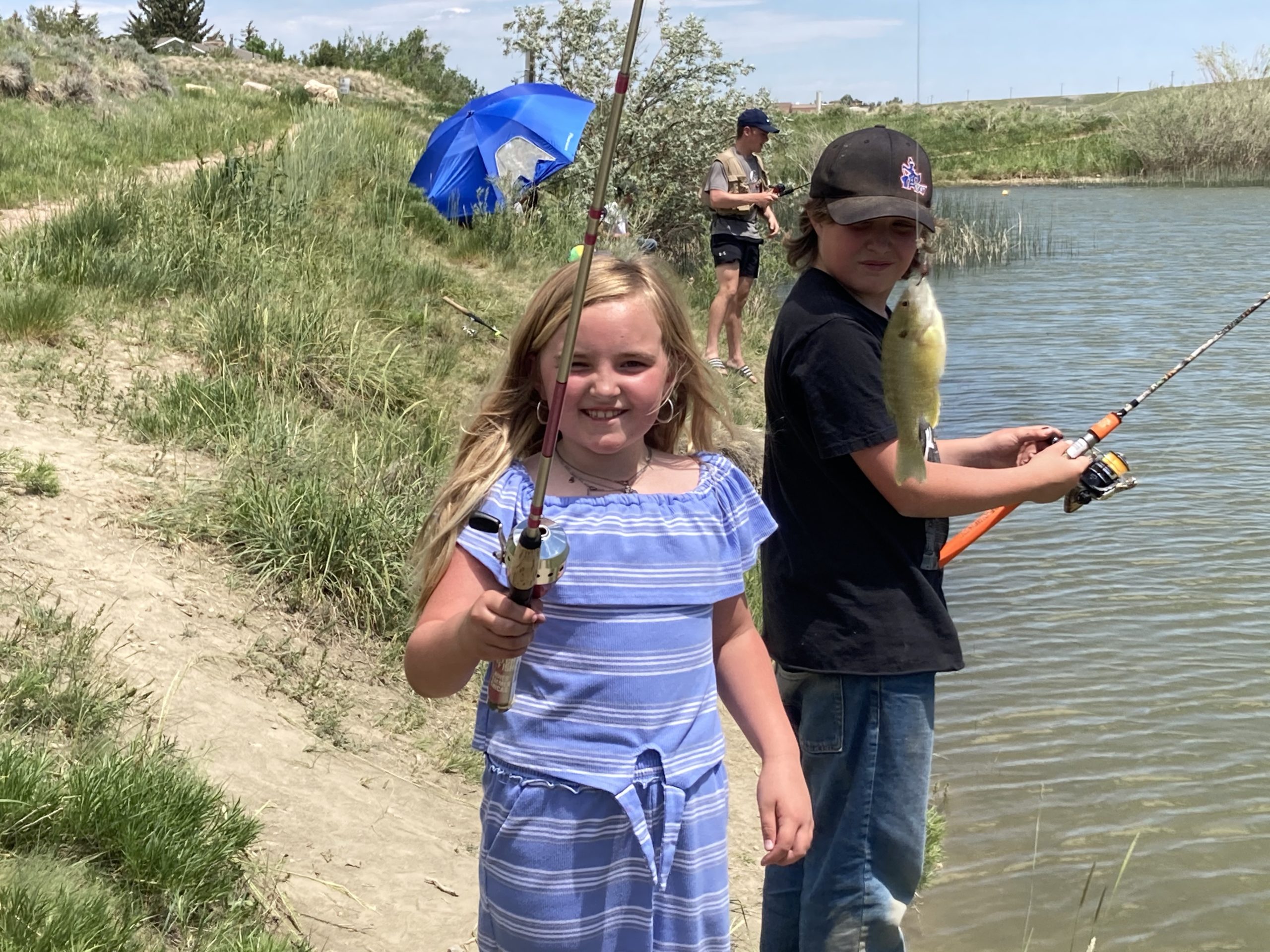 Extra Parking At Crest Hill For Kids Fishing Day With 1500 Trout