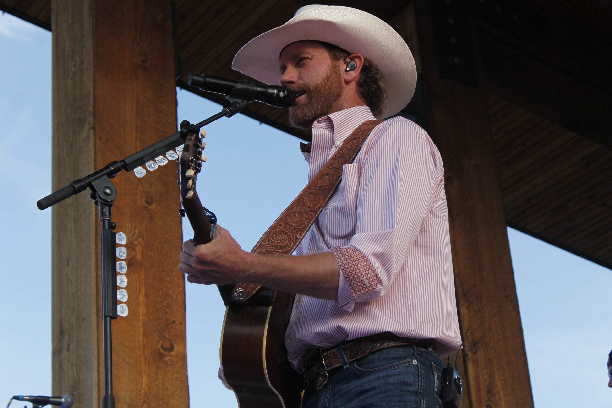 Chancey Williams performs onstage.
