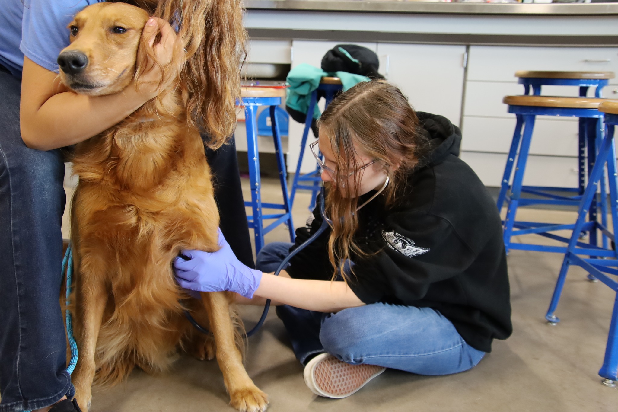 (PHOTOS) Prospective vets of the future care for Casper critters at