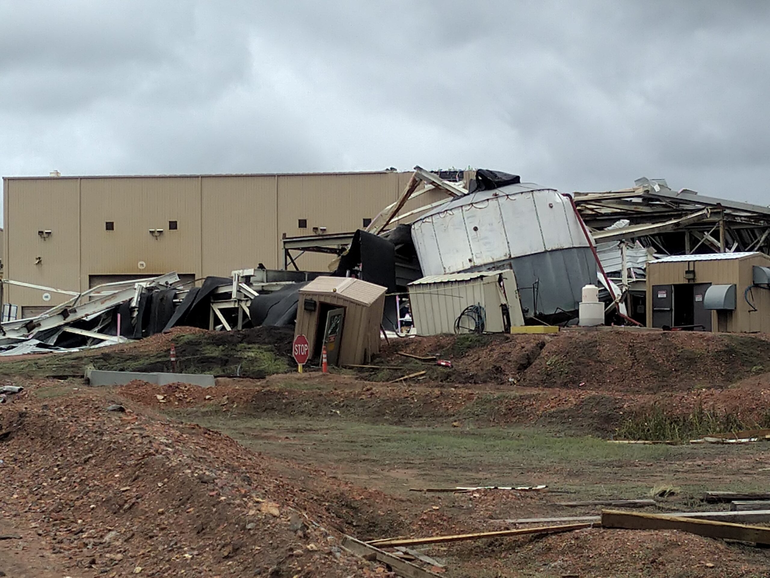 (PHOTOS) Officials release photos of NARM tornado damage Casper, WY