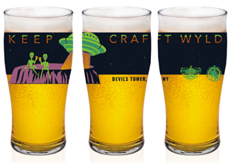 Limited edition pint glasses at local craft breweries to support Wyoming Weed and Pest Council’s efforts